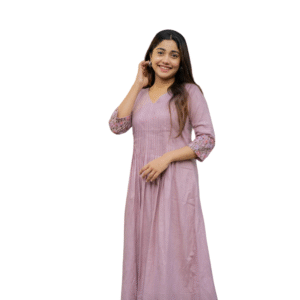 Radiate Elegance ? Women's Chic Embroidered Kurta Pant Set (XXL)